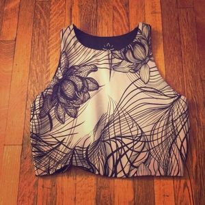 Beyond Yoga reversible crop top bra